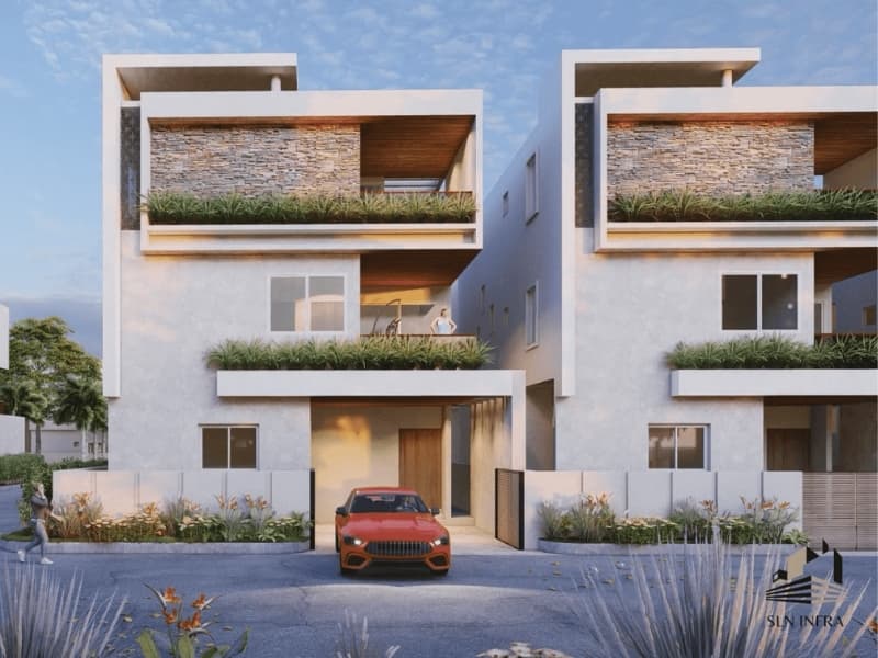 SLN Sundaram Palm Villas residential design